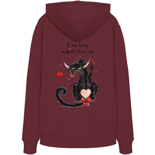 F*U-Cat- Love - Druck Hinten - Organic Hoodie