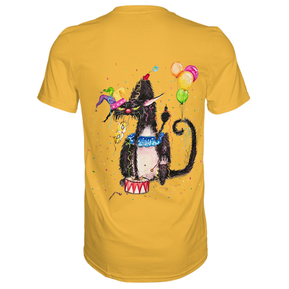 F*U-Cat- Karneval - Druck Hinten - Premium Shirt