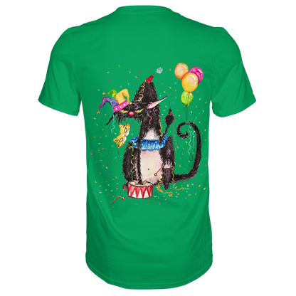 F*U-Cat- Karneval - Druck Hinten - Premium Shirt