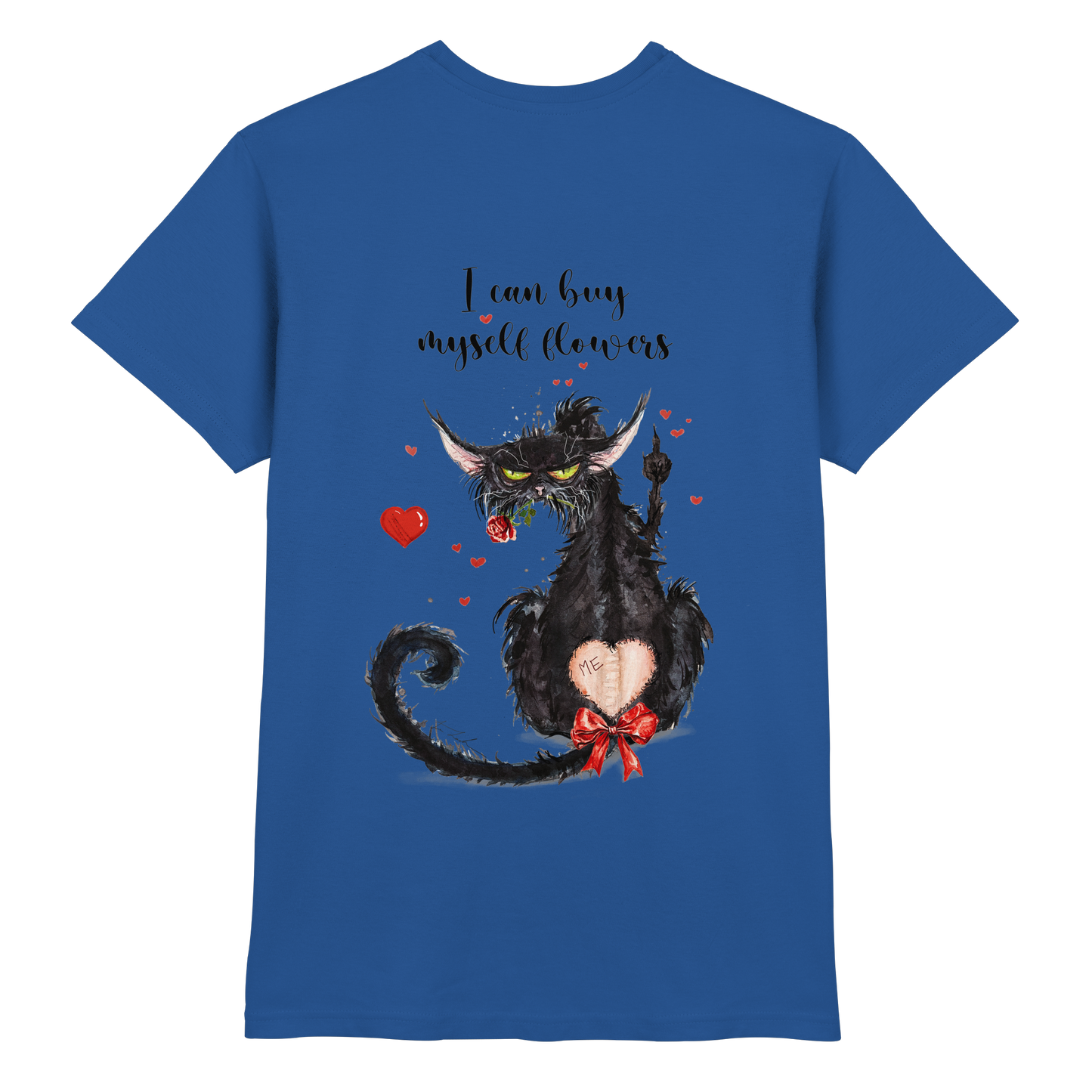 F*U-Cat- Love - Druck Hinten - Premium Shirt