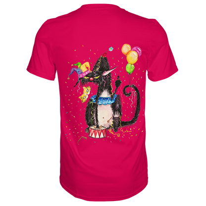 F*U-Cat- Karneval - Druck Hinten - Premium Shirt