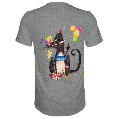 F*U-Cat- Karneval - Druck Hinten - Premium Shirt
