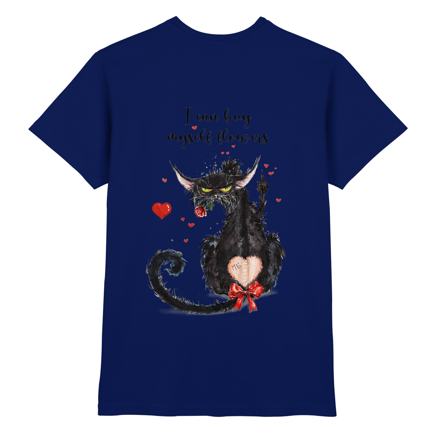 F*U-Cat- Love - Druck Hinten - Premium Shirt