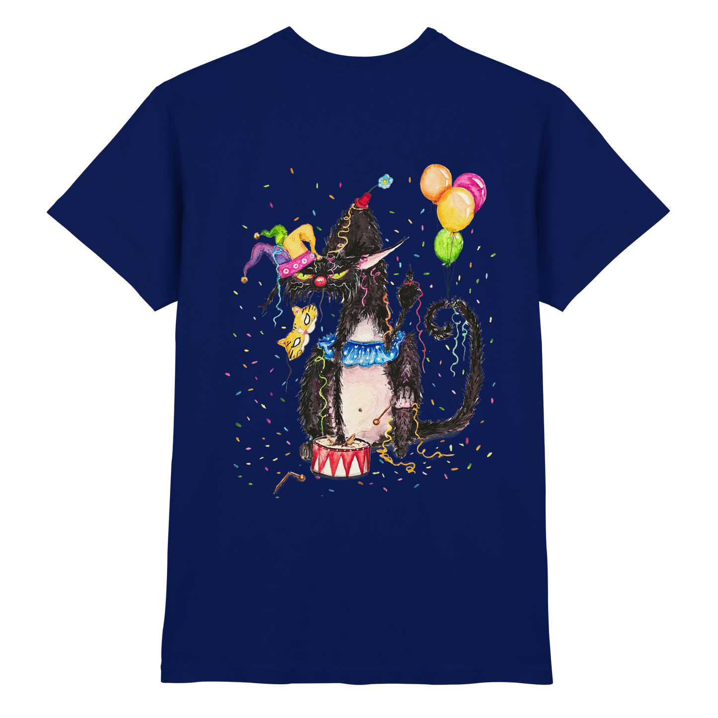 F*U-Cat- Karneval - Druck Hinten - Premium Shirt