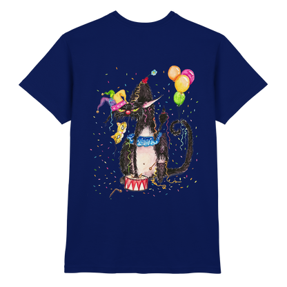 F*U-Cat- Karneval - Druck Hinten - Premium Shirt