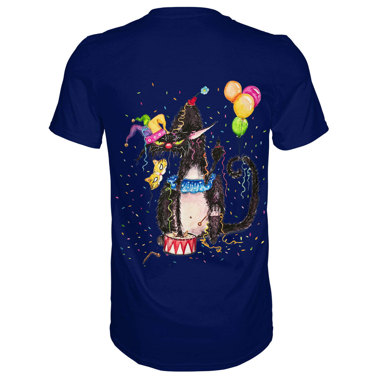 F*U-Cat- Karneval - Druck Hinten - Premium Shirt