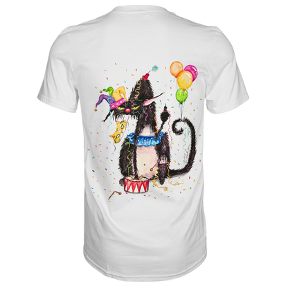F*U-Cat- Karneval - Druck Hinten - Premium Shirt