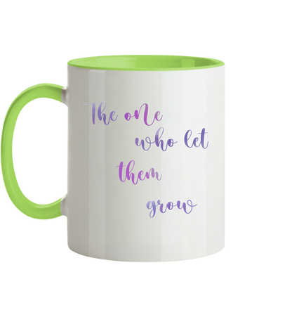 Besonderes Geschenk für Lehrer:innen und Erzieher:innen - Tasse zweifarbig