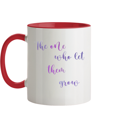 Besonderes Geschenk für Lehrer:innen und Erzieher:innen - Tasse zweifarbig