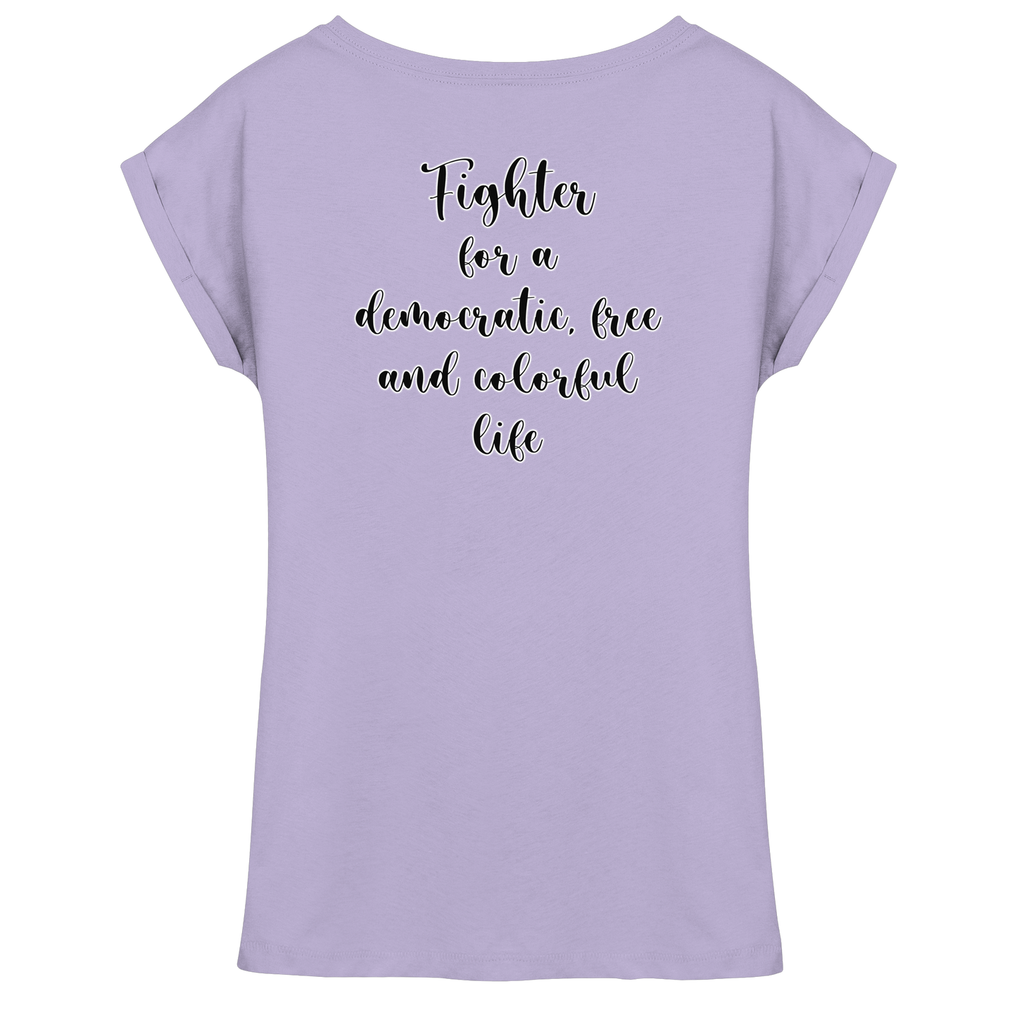 Fighter  - Womens Extended Shoulder T-Shirt