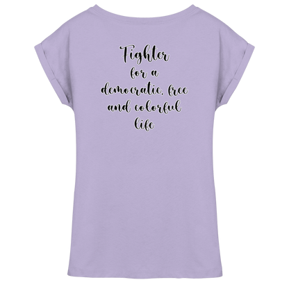 Fighter  - Womens Extended Shoulder T-Shirt