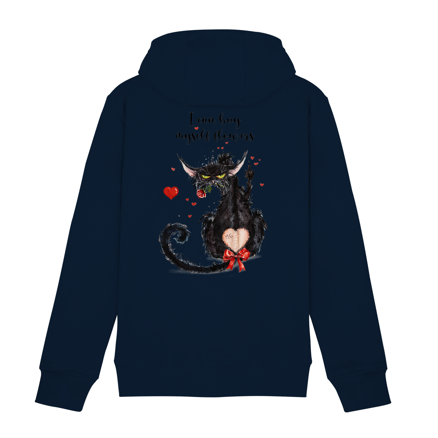 F*U-Cat- Love - Druck Hinten - Zipper