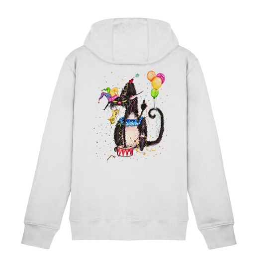 F*U-Cat- Karneval - Druck Hinten - Zipper