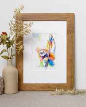 Lade das Bild in den Galerie-Viewer, Faultier in Aquarell - Kunstdruck - Willi
