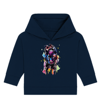 Lade das Bild in den Galerie-Viewer, Bunter Panther - Baby Organic Hoodie
