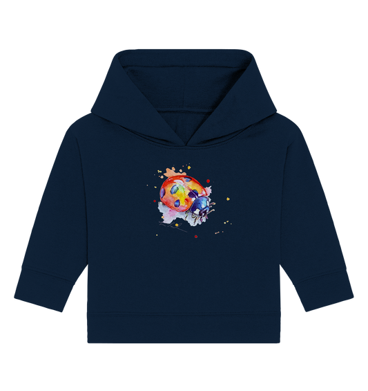 Bunter Marienkäfer - Baby Organic Hoodie
