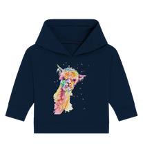 Lade das Bild in den Galerie-Viewer, Lustiges Alpaka - Baby Organic Hoodie
