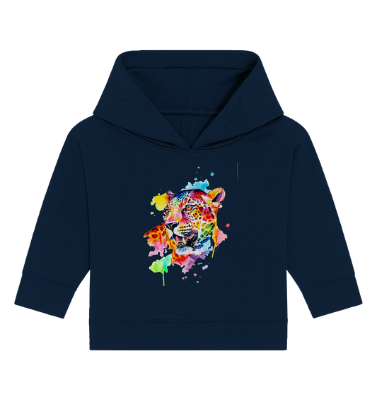Bunter Leopard  - Baby Organic Hoodie