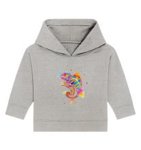 Lade das Bild in den Galerie-Viewer, Buntes Chamäleon  - Baby Organic Hoodie
