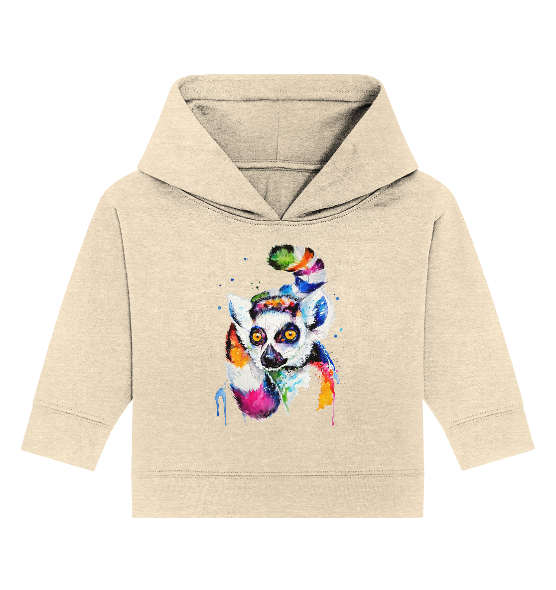 Bunter Katta - Baby Organic Hoodie