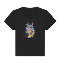 Lade das Bild in den Galerie-Viewer, Bunte Katze - Baby Organic Shirt
