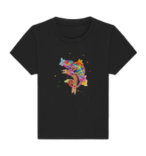 Lade das Bild in den Galerie-Viewer, Buntes Chamäleon  - Baby Organic Shirt
