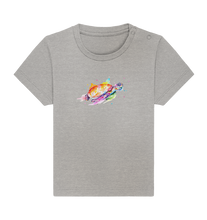 Lade das Bild in den Galerie-Viewer, Bunte Meeresschildkröte - Baby Organic Shirt
