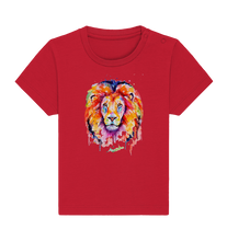 Lade das Bild in den Galerie-Viewer, Bunter Löwe - Baby Organic Shirt
