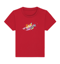 Lade das Bild in den Galerie-Viewer, Bunte Meeresschildkröte - Baby Organic Shirt
