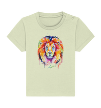 Lade das Bild in den Galerie-Viewer, Bunter Löwe - Baby Organic Shirt
