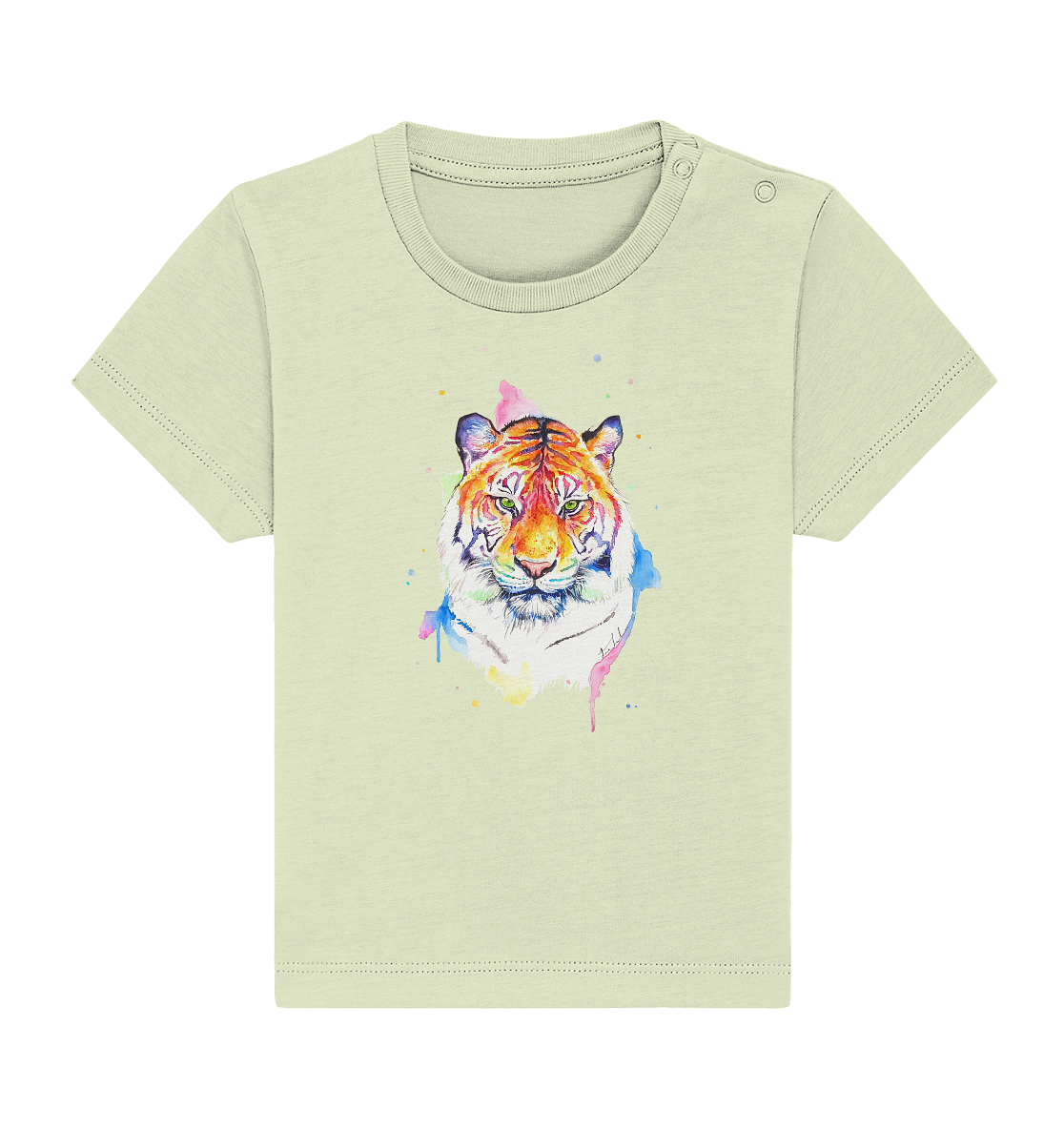 Bunter Tiger - Baby Organic Shirt