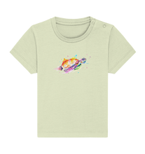 Lade das Bild in den Galerie-Viewer, Bunte Meeresschildkröte - Baby Organic Shirt
