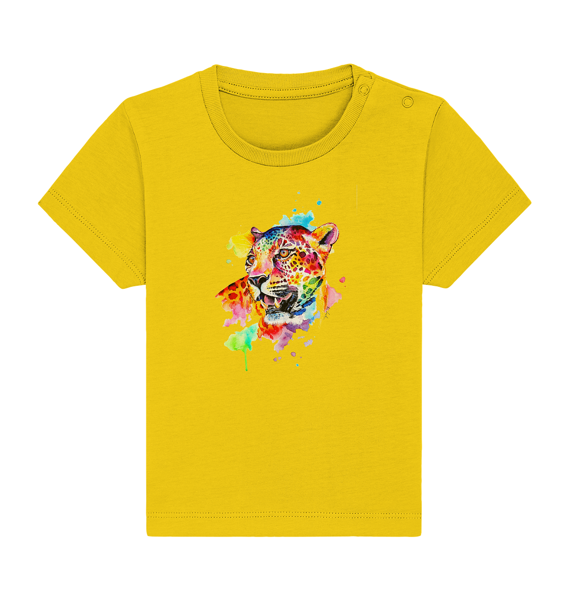 Bunter Leopard  - Baby Organic Shirt