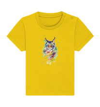 Lade das Bild in den Galerie-Viewer, Bunte Katze - Baby Organic Shirt
