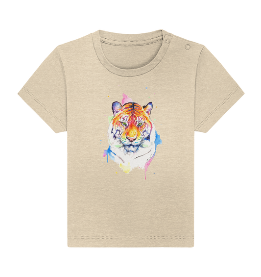 Bunter Tiger - Baby Organic Shirt