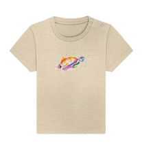 Lade das Bild in den Galerie-Viewer, Bunte Meeresschildkröte - Baby Organic Shirt
