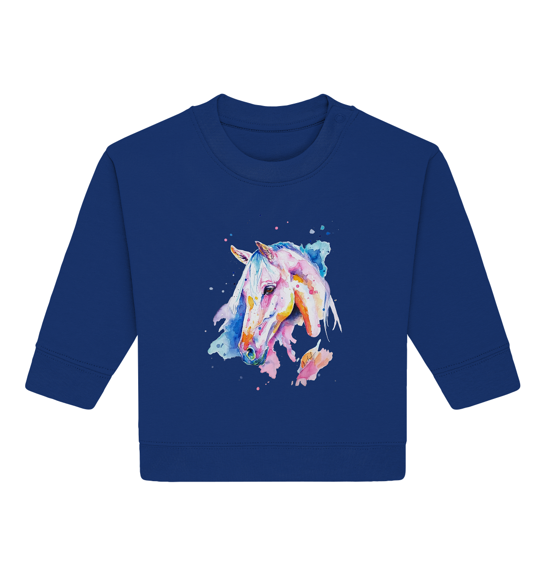 Buntes Pferd - Baby Organic Sweatshirt