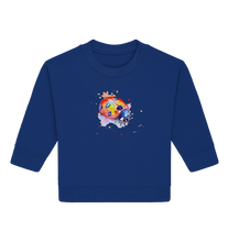 Lade das Bild in den Galerie-Viewer, Bunter Marienkäfer - Baby Organic Sweatshirt
