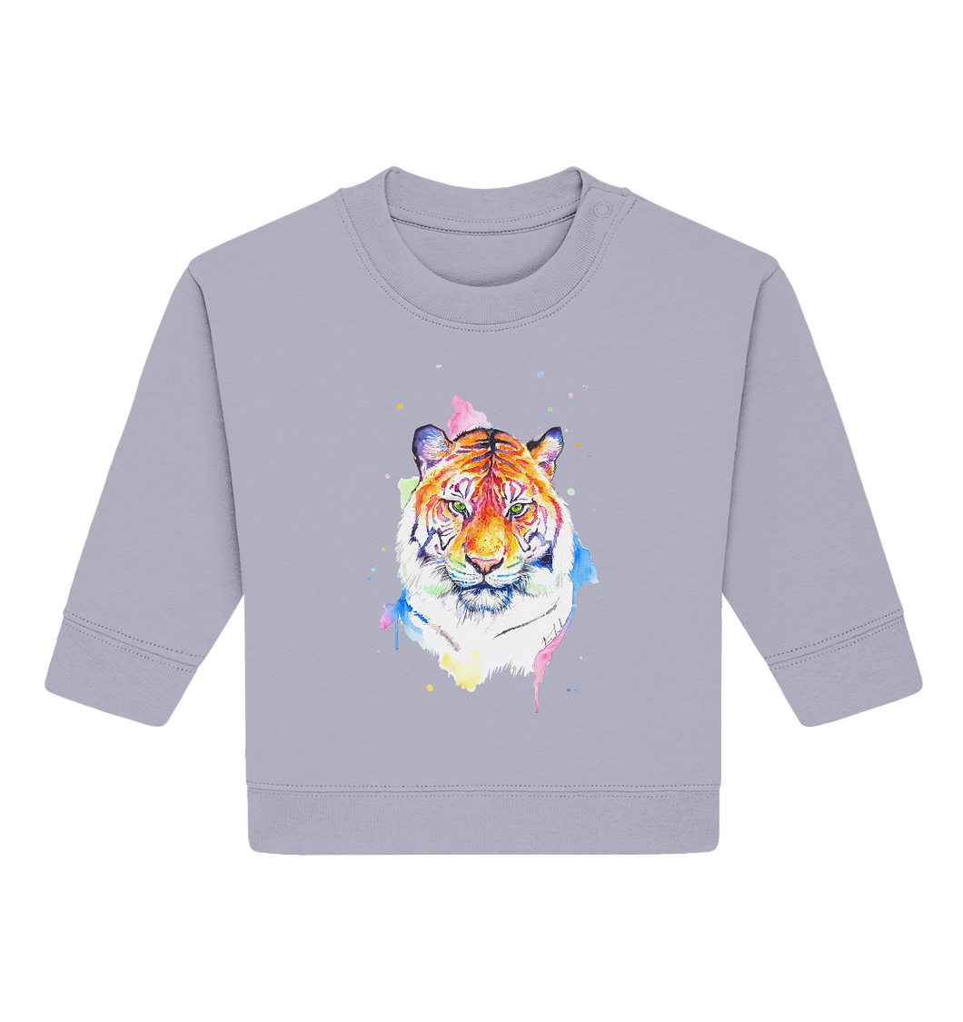 Bunter Tiger - Baby Organic Sweatshirt