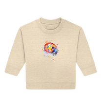 Lade das Bild in den Galerie-Viewer, Bunter Marienkäfer - Baby Organic Sweatshirt
