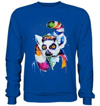 Lade das Bild in den Galerie-Viewer, Bunter Katta - Basic Sweatshirt
