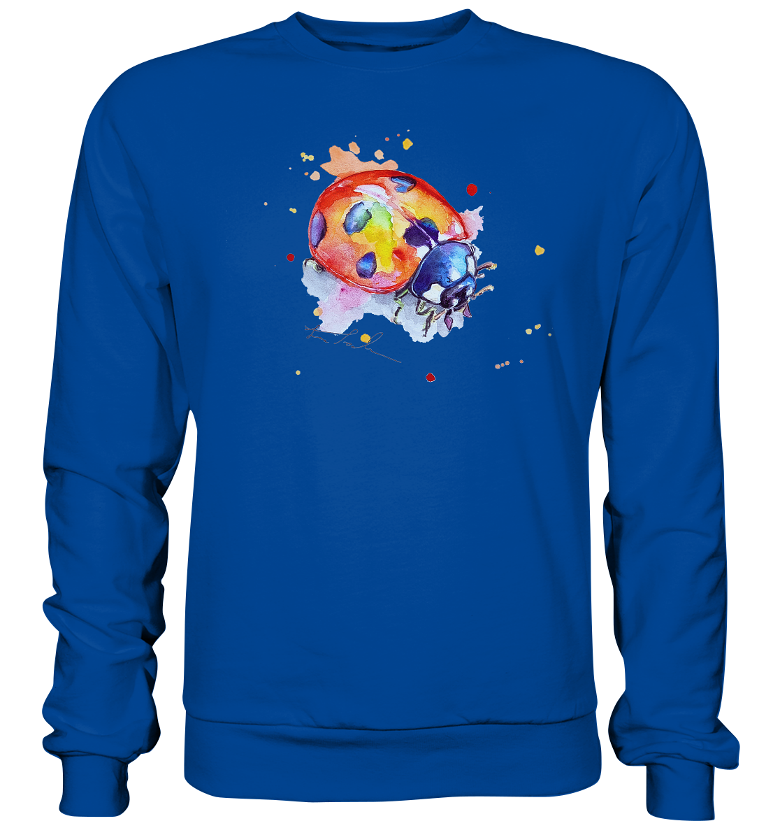 Bunter Marienkäfer - Basic Sweatshirt