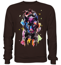 Lade das Bild in den Galerie-Viewer, Schwarzer Panther - Basic Sweatshirt

