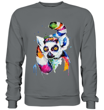 Lade das Bild in den Galerie-Viewer, Bunter Katta - Basic Sweatshirt
