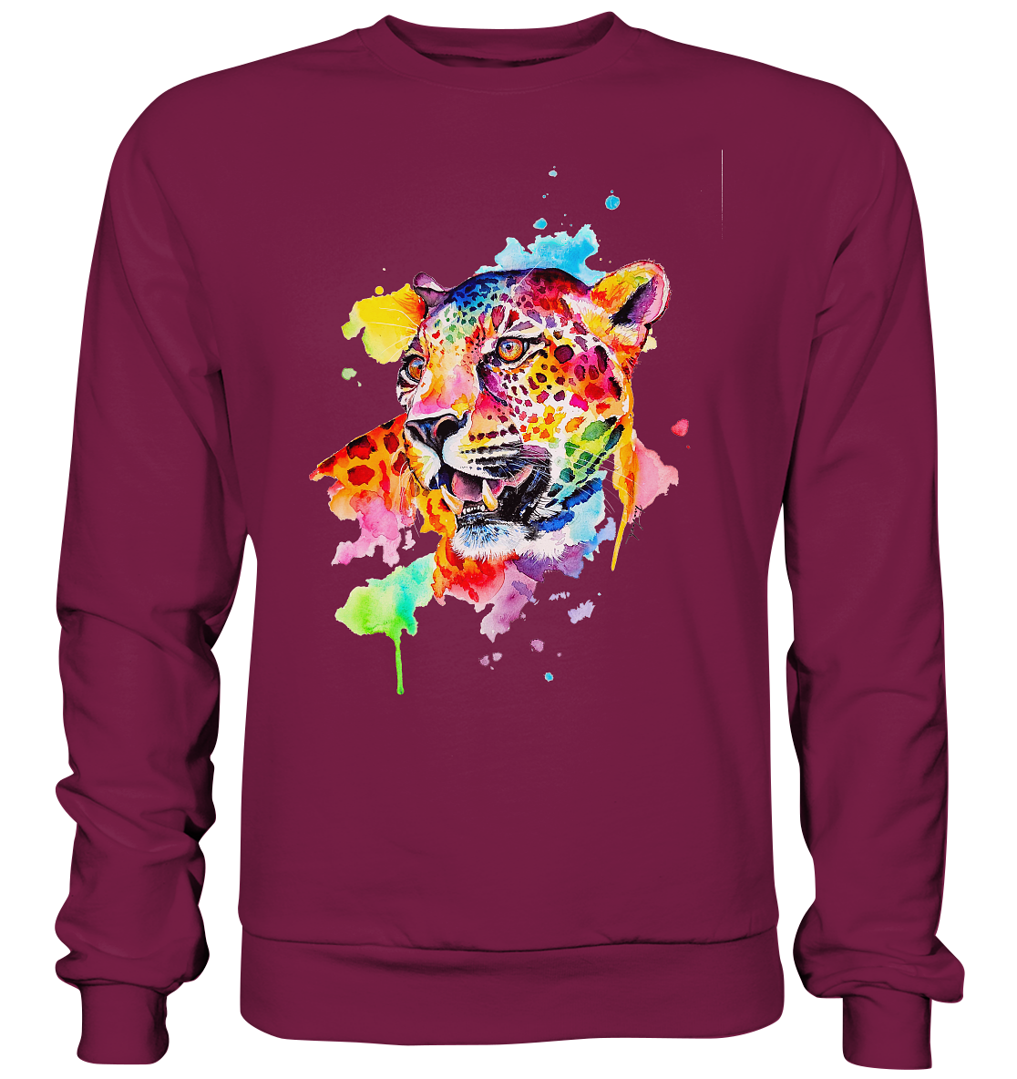 Bunter Leopard  - Basic Sweatshirt