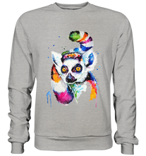 Lade das Bild in den Galerie-Viewer, Bunter Katta - Basic Sweatshirt
