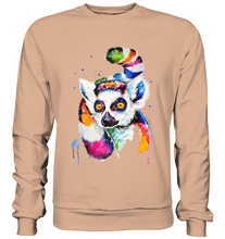 Lade das Bild in den Galerie-Viewer, Bunter Katta - Basic Sweatshirt
