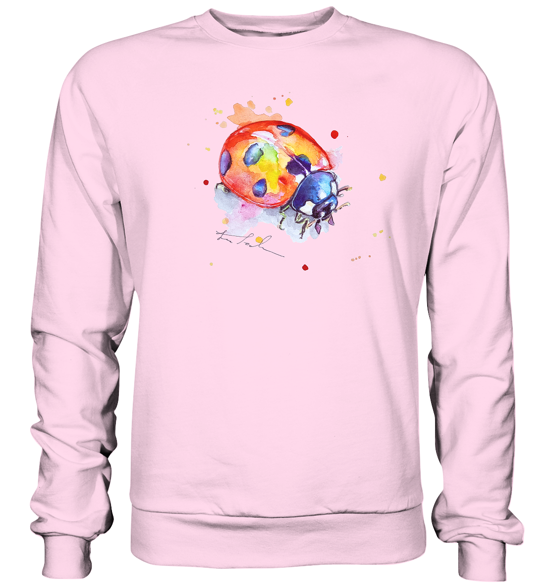 Bunter Marienkäfer - Basic Sweatshirt