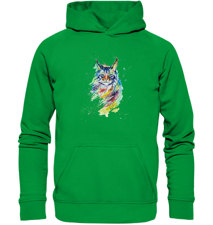 Bunte Katze - Basic Unisex Hoodie