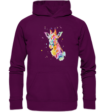 Lade das Bild in den Galerie-Viewer, Bunte Giraffe - Basic Unisex Hoodie
